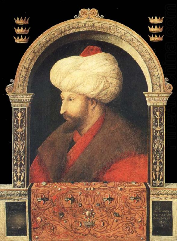 Gentile Bellini Mehmed II china oil painting image